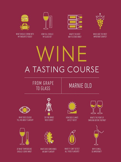 Title details for Wine a Tasting Course by Marnie Old - Available